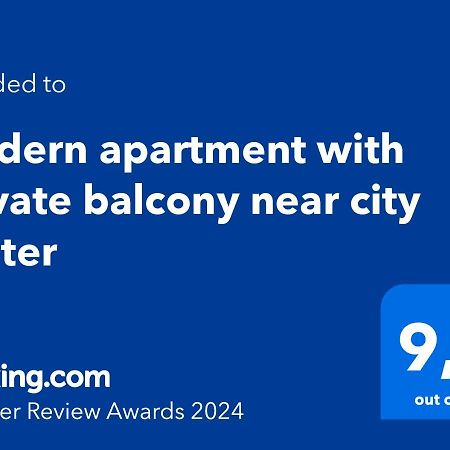 Modern Apartment With Private Balcony Near City Center 维也纳 外观 照片